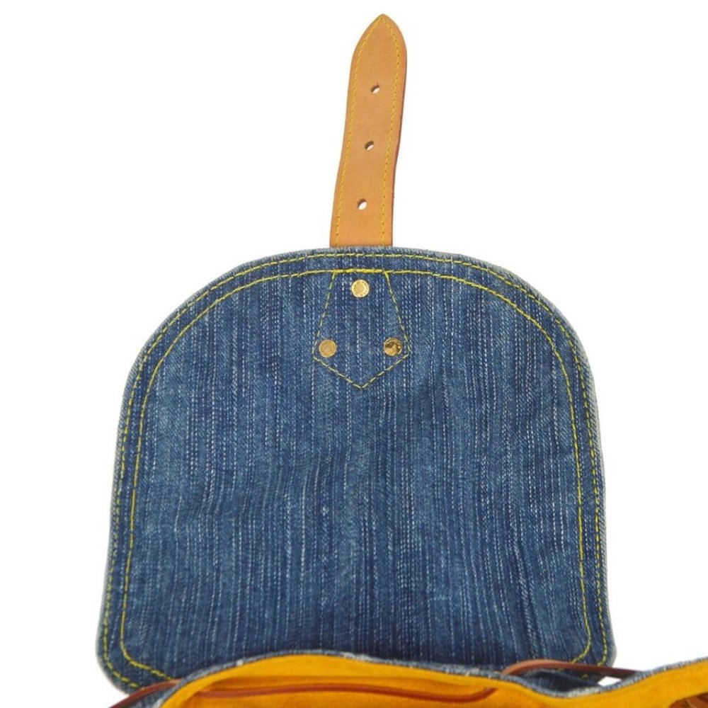 Louis Vuitton Sac a Dos GM Backpack Monogram Denim Blue - Picture 2 of 16